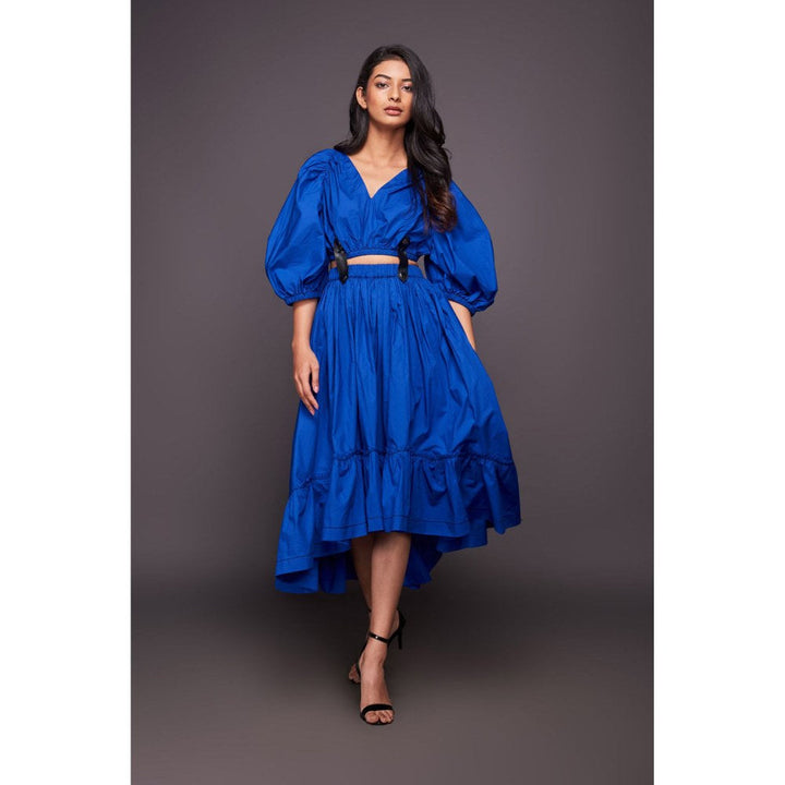 Deepika Arora Midnight Blue Skirt (Set of 6)