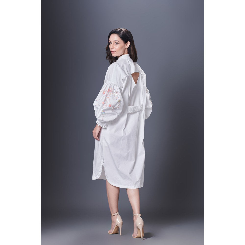 Deepika Arora White Shirt Dress