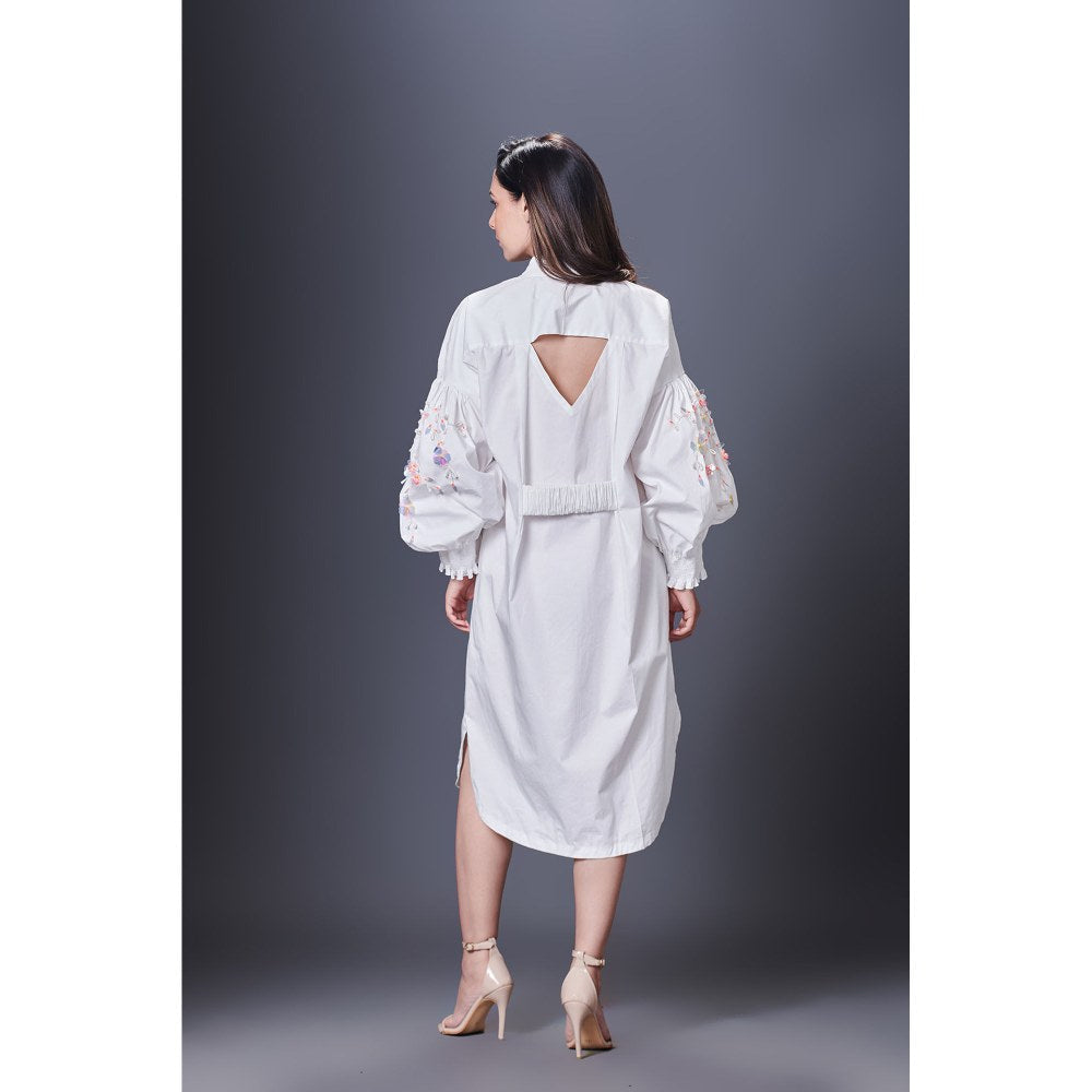 Deepika Arora White Shirt Dress