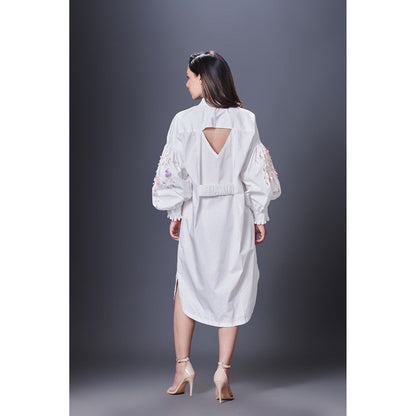 Deepika Arora White Shirt Dress
