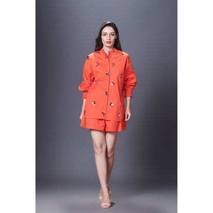Deepika Arora Orange Co-Ord (Set of 2)
