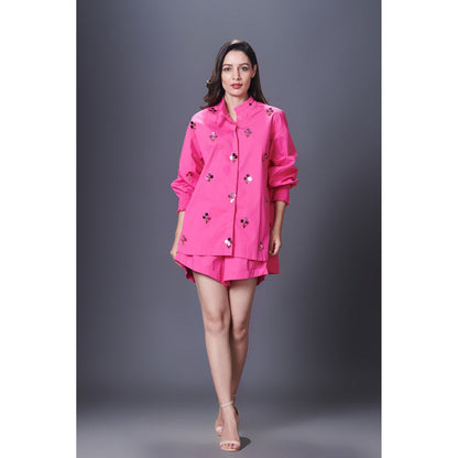 Deepika Arora Pink Co-Ord (Set of 2)