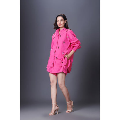 Deepika Arora Pink Co-Ord (Set of 2)