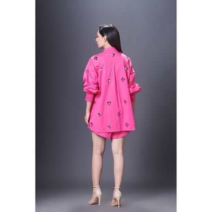 Deepika Arora Pink Co-Ord (Set of 2)