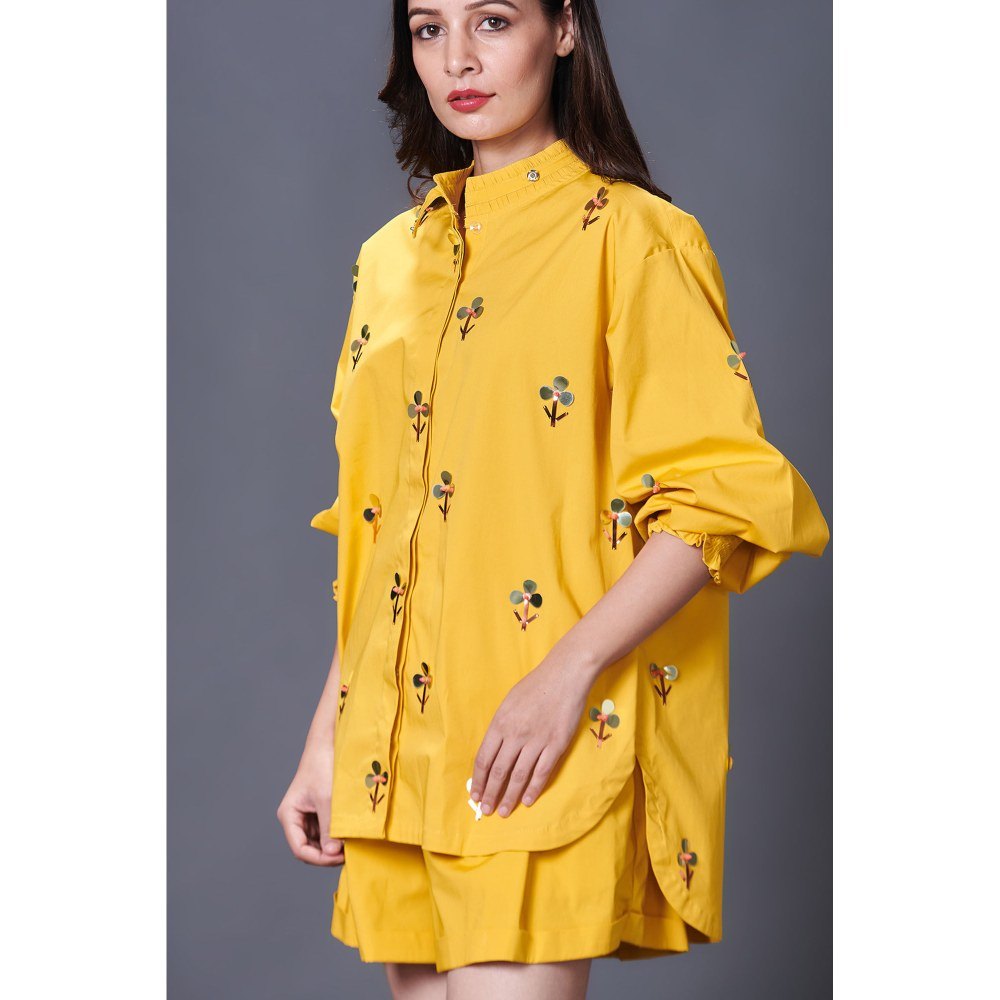 Deepika Arora Yellow Co-Ord (Set of 2)