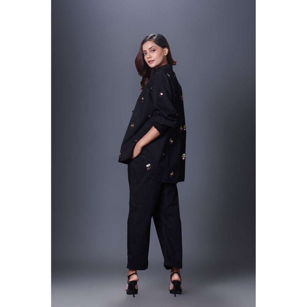 Deepika Arora Black Co-Ord (Set of 2)