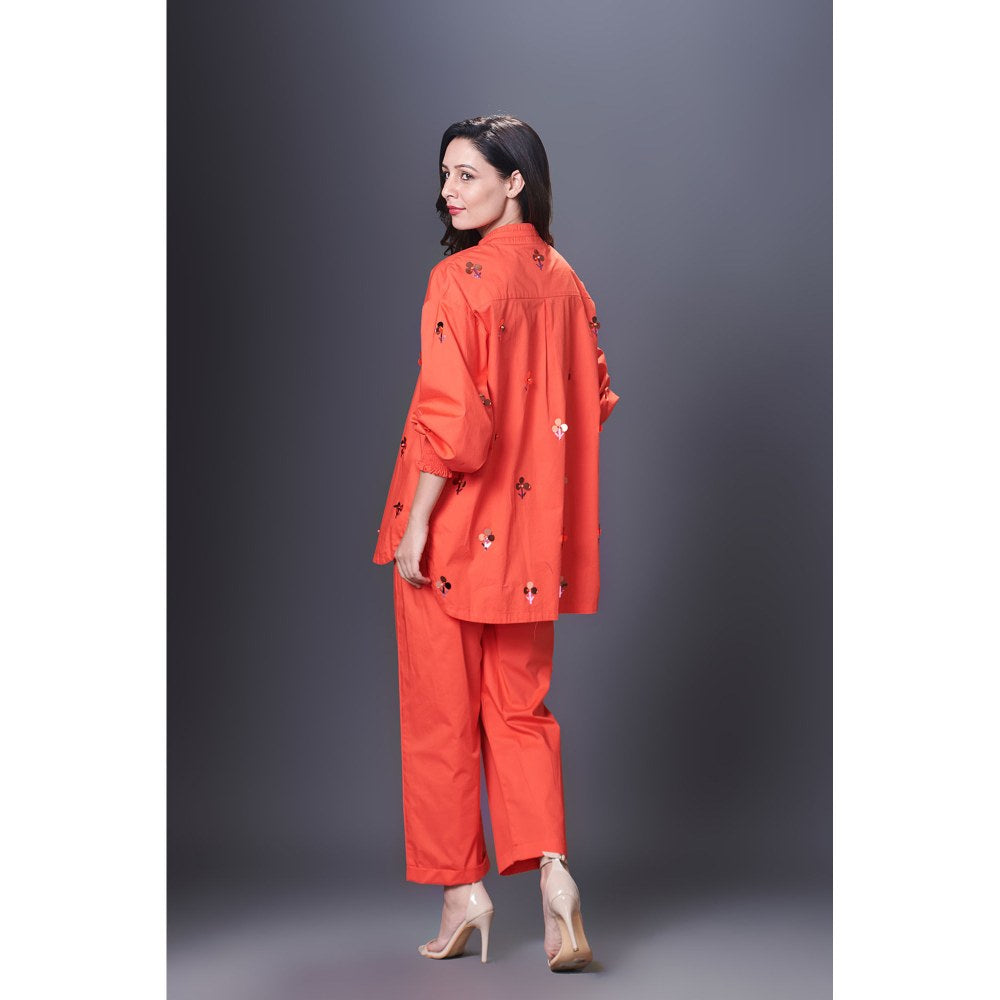 Deepika Arora Orange Co-Ord (Set of 2)