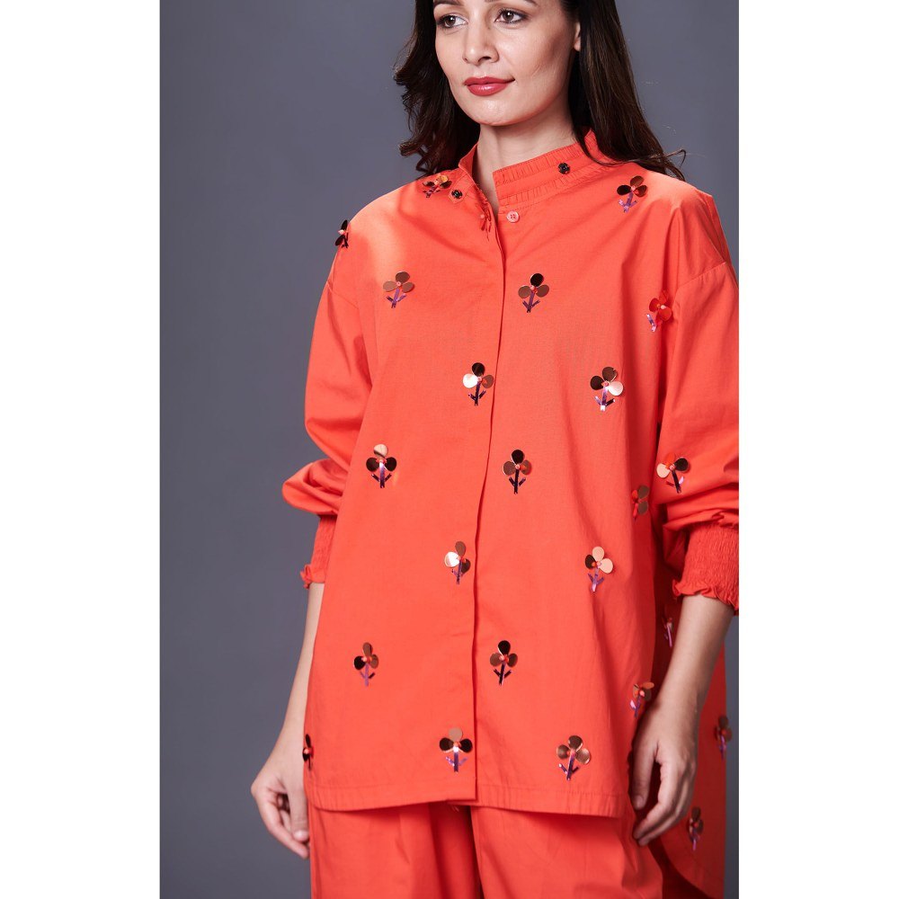 Deepika Arora Orange Co-Ord (Set of 2)