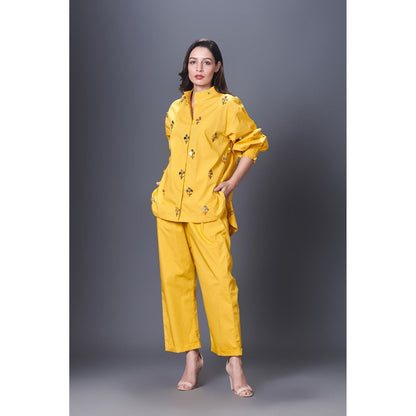 Deepika Arora Yellow Co-Ord (Set of 2)