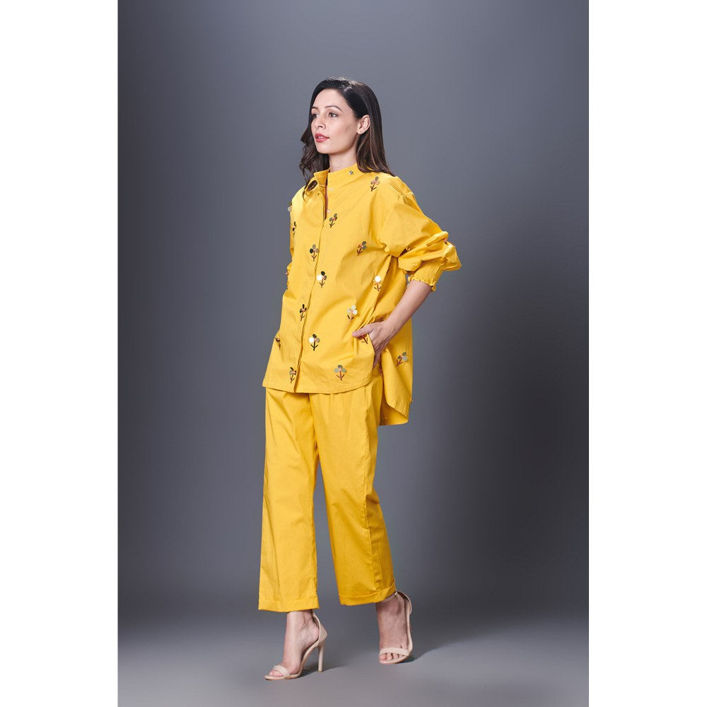 Deepika Arora Yellow Co-Ord (Set of 2)