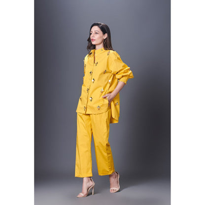 Deepika Arora Yellow Co-Ord (Set of 2)