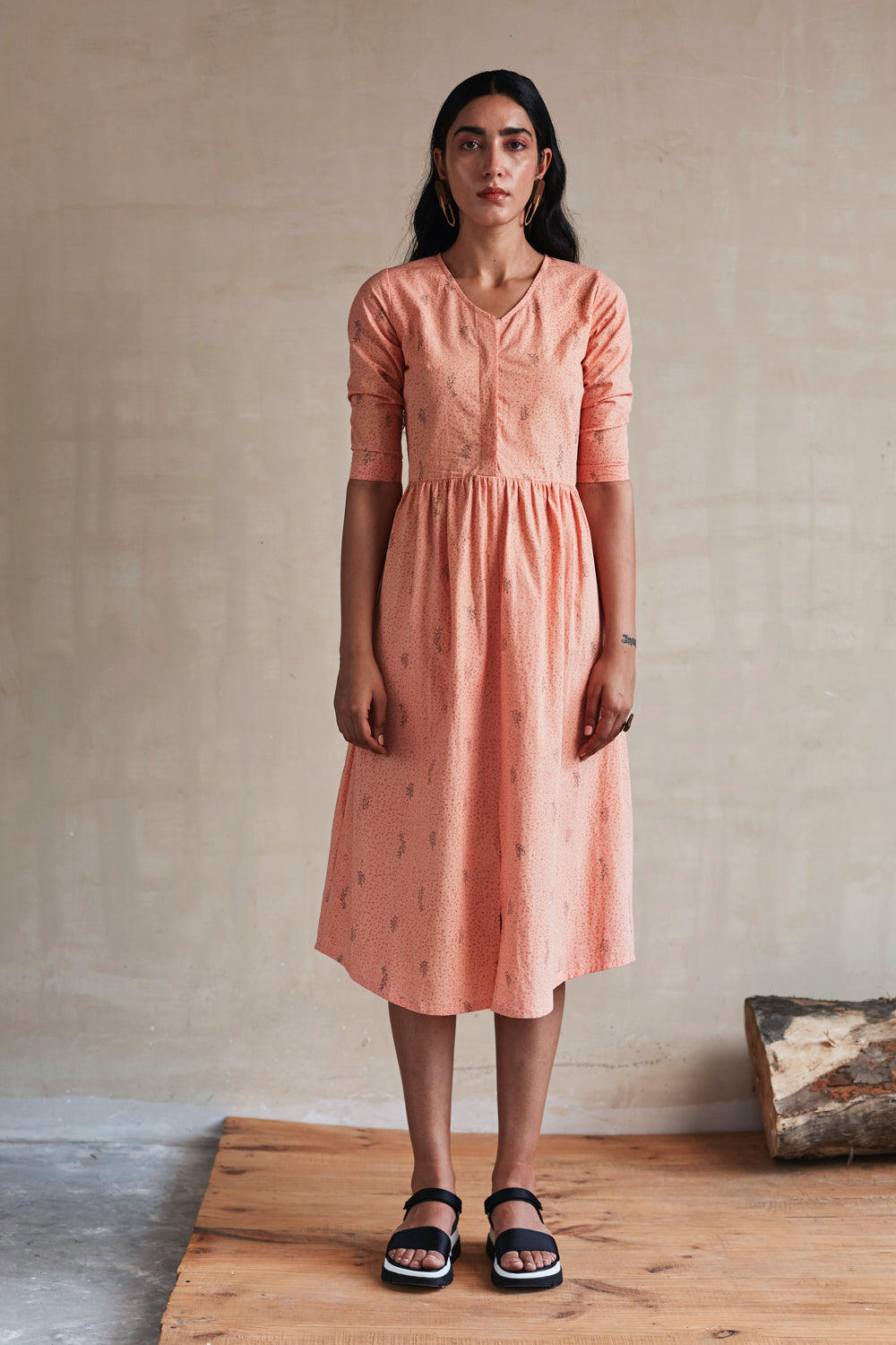 A Peachy Day Dress