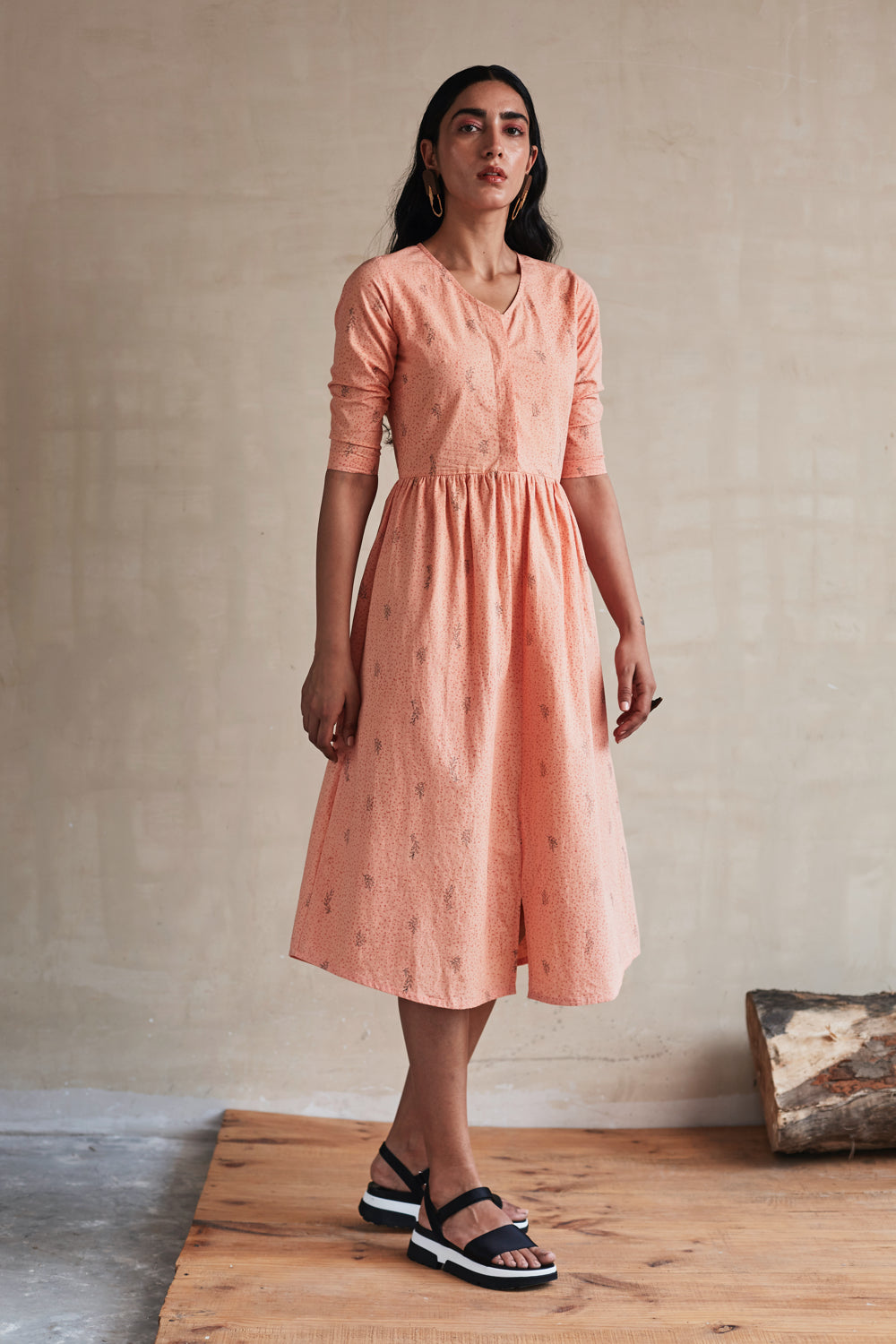 A Peachy Day Dress