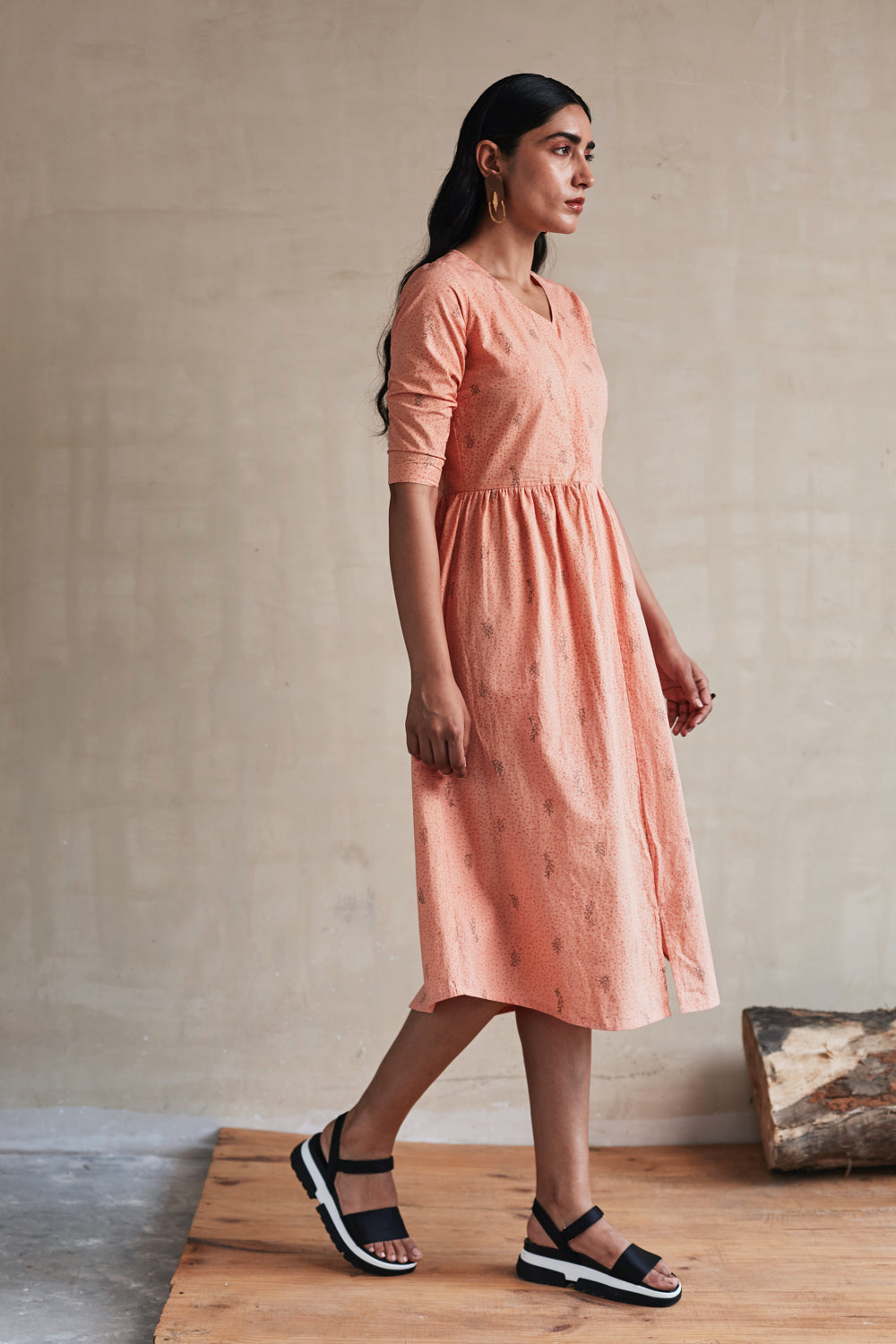 A Peachy Day Dress