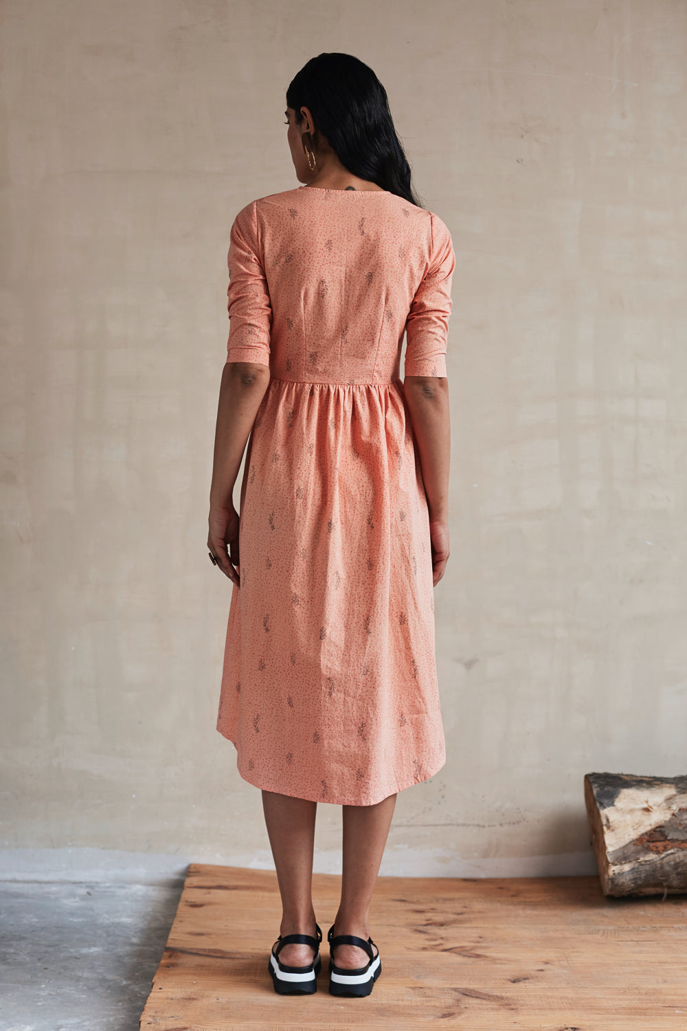 A Peachy Day Dress