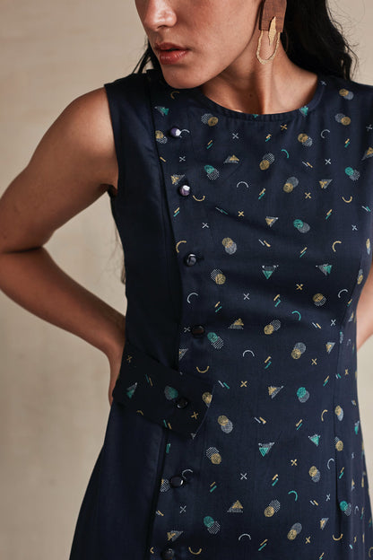 The Split-In-Two Wrap Dress