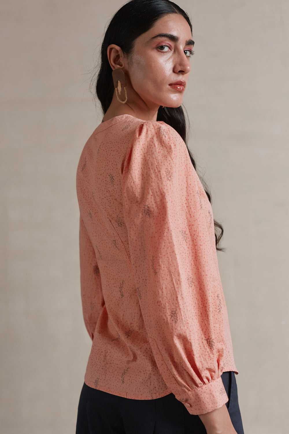 Peach Parfait Romantic Shirt
