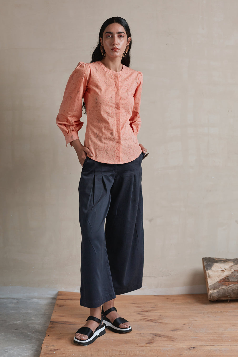 Peach Parfait Romantic Shirt