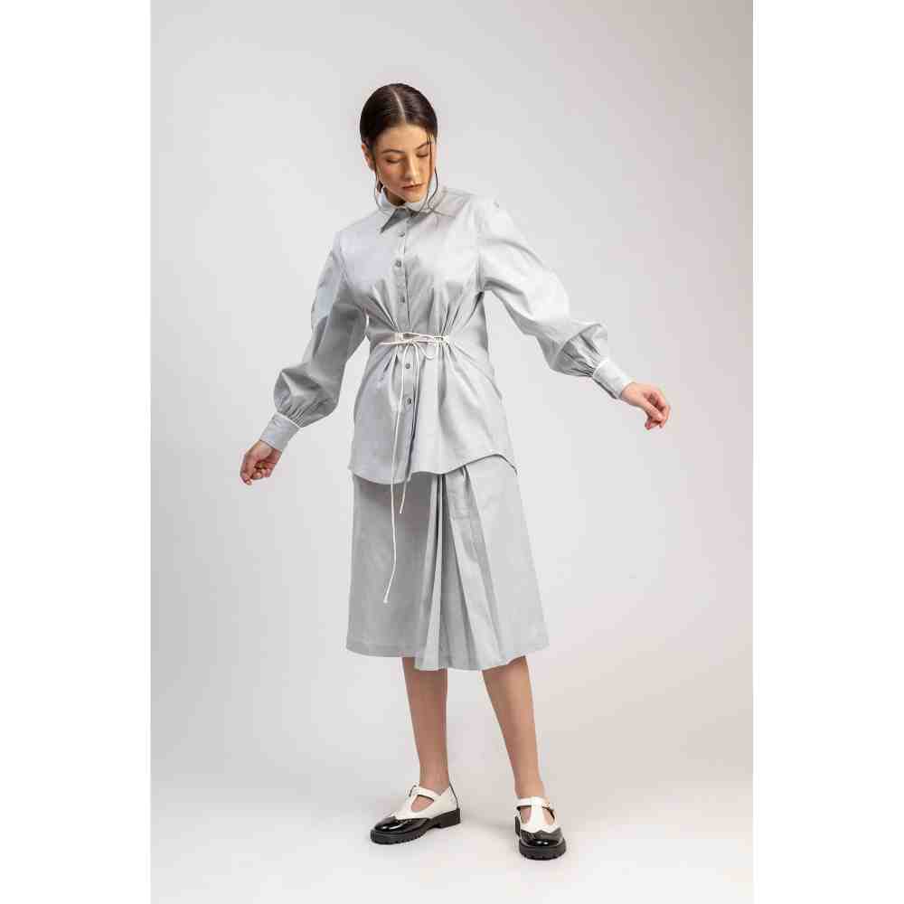 Doodlage Ice Blue Shirt and Skirt Bella (Set of 2)