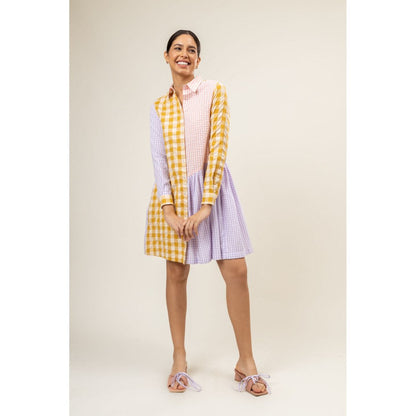 Doodlage Meghan Panelled Dress