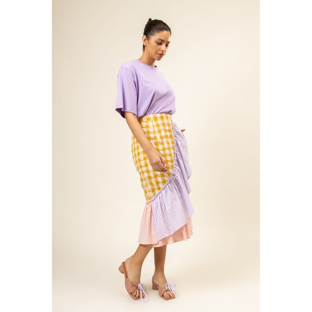 Doodlage Daisy Ruffled Skirt