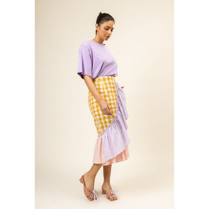 Doodlage Daisy Ruffled Skirt