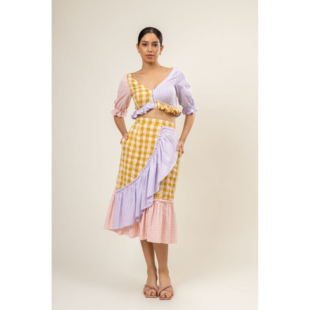 Doodlage Betty Panelled Top
