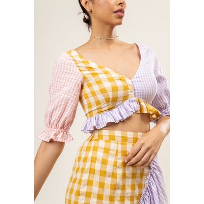 Doodlage Betty Panelled Top