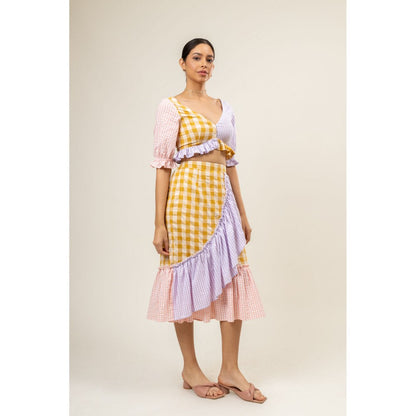 Doodlage Betty Panelled Top