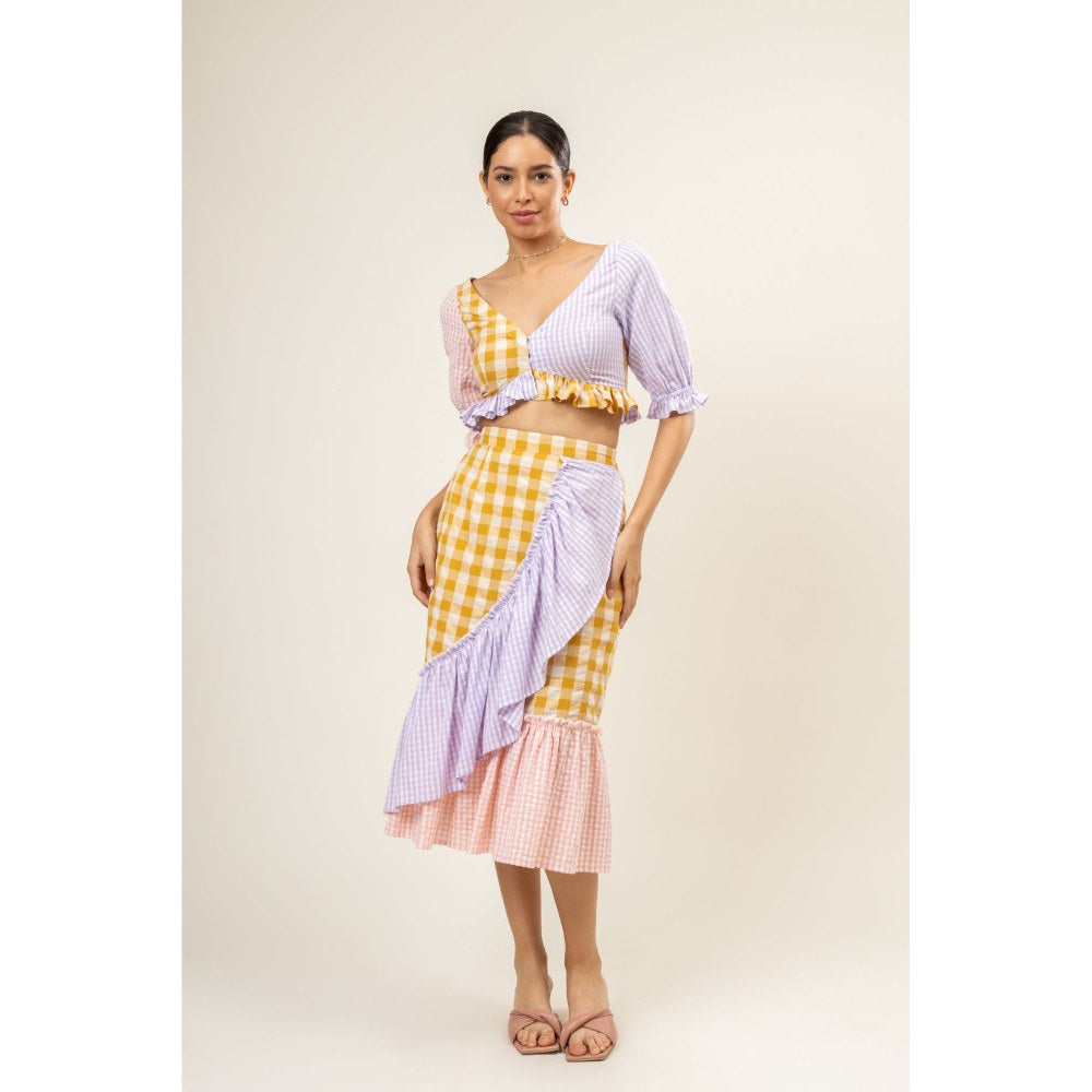 Doodlage Betty Panelled Top