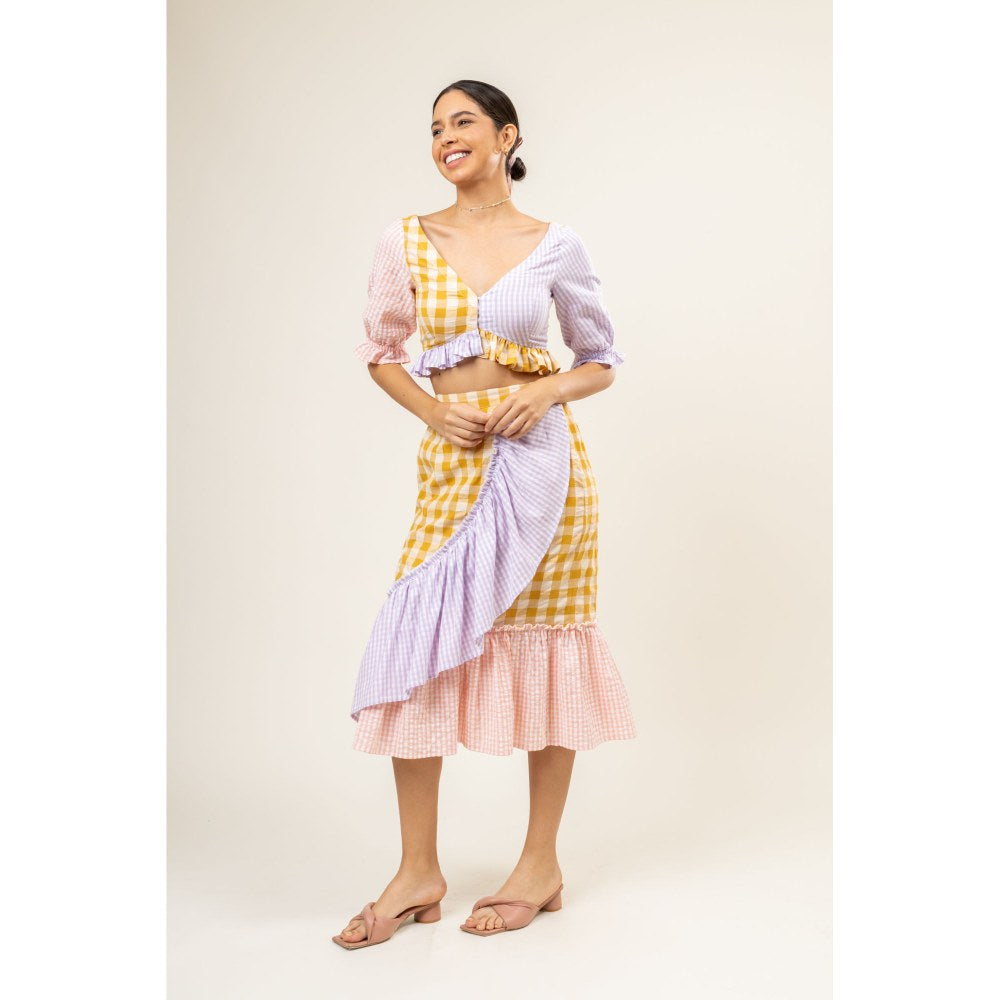 Doodlage Betty Panelled Top