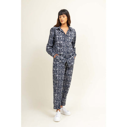 Doodlage Earo Printed Shirt With Pant (Set of 2)