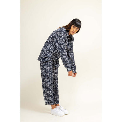 Doodlage Earo Printed Shirt With Pant (Set of 2)