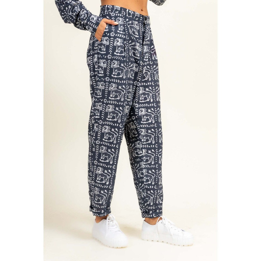 Doodlage Earo Printed Shirt With Pant (Set of 2)
