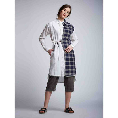 Doodlage "Re-Love-Ution" Layered Shirt Dress