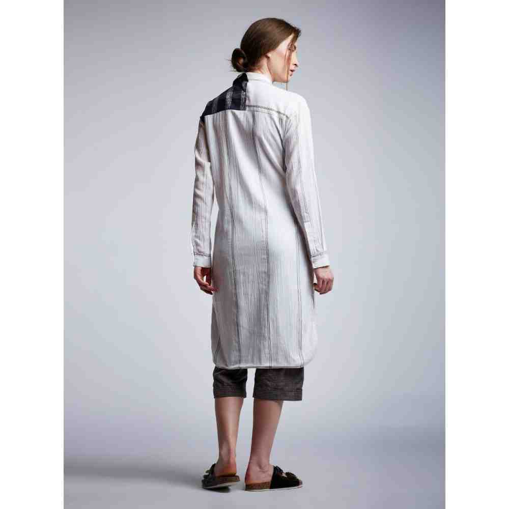 Doodlage "Re-Love-Ution" Layered Shirt Dress