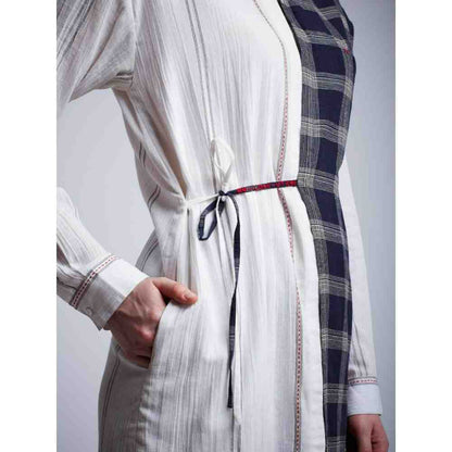 Doodlage "Re-Love-Ution" Layered Shirt Dress