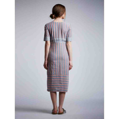 Doodlage Slogan Knife Pleat Dress