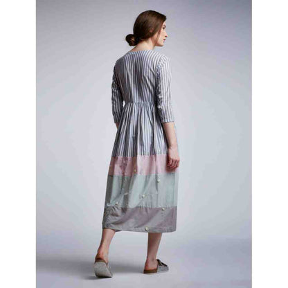Doodlage Side Gathered Dress Without Lining