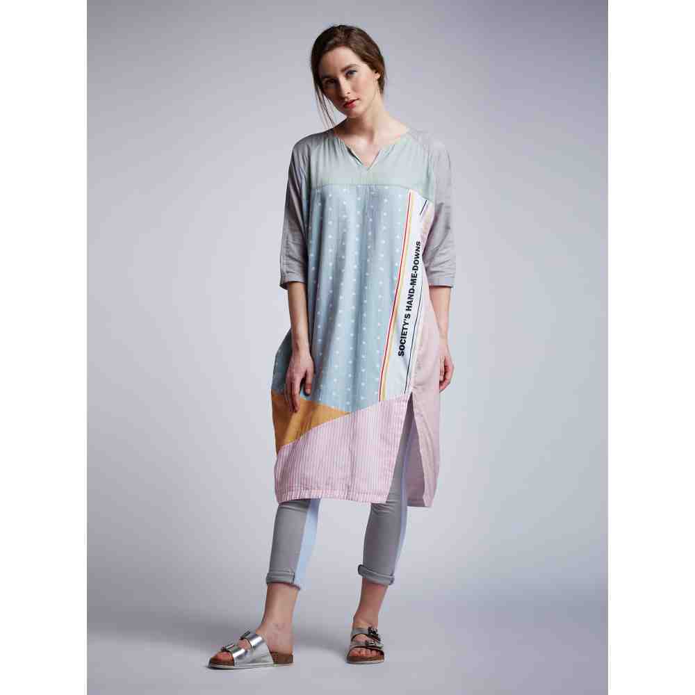 Doodlage Slogan Kaftan Dress