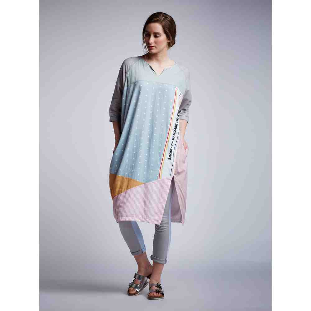 Doodlage Slogan Kaftan Dress