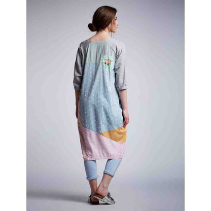 Doodlage Slogan Kaftan Dress