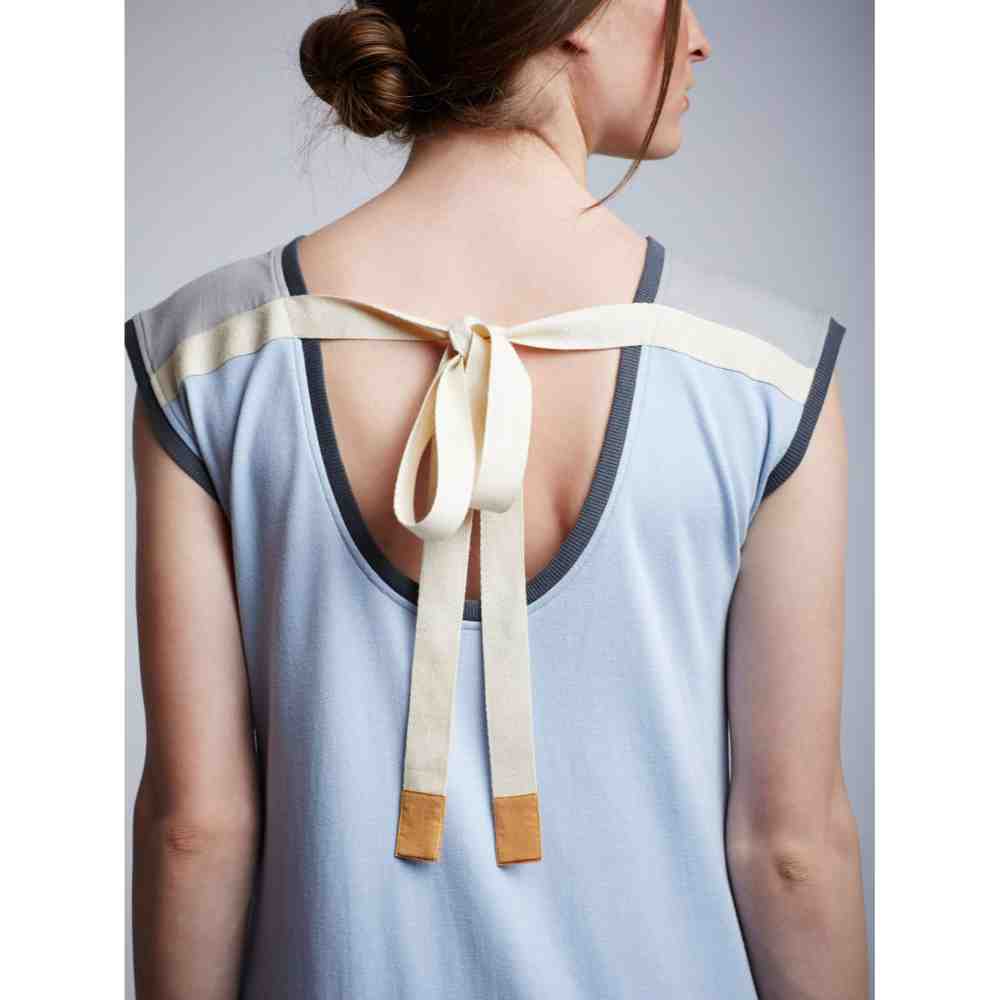 Doodlage Embroidery Slogan Jersey Shift Dress