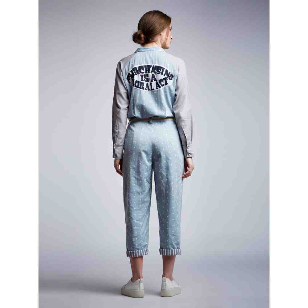 Doodlage Slogan Jumpsuit
