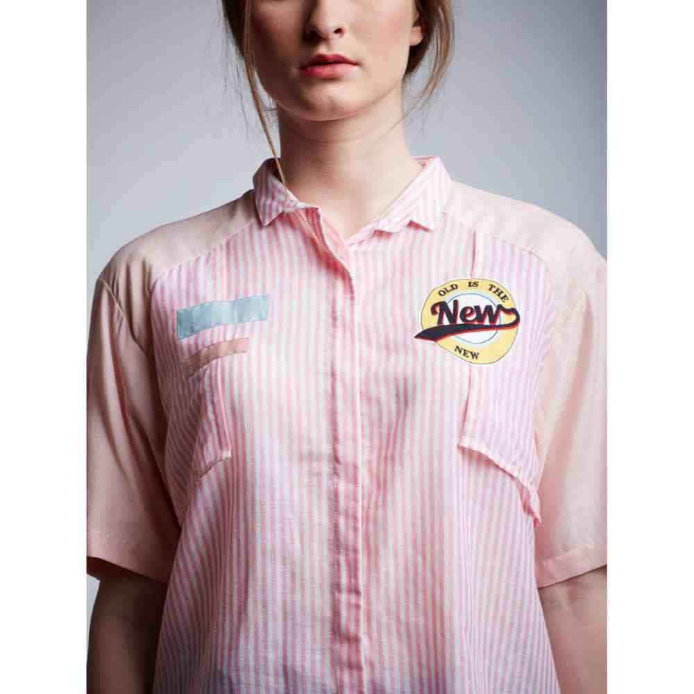 Doodlage Trench Flap Shirt