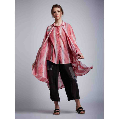Doodlage Layered Tunic With Patchwork And Embroidery