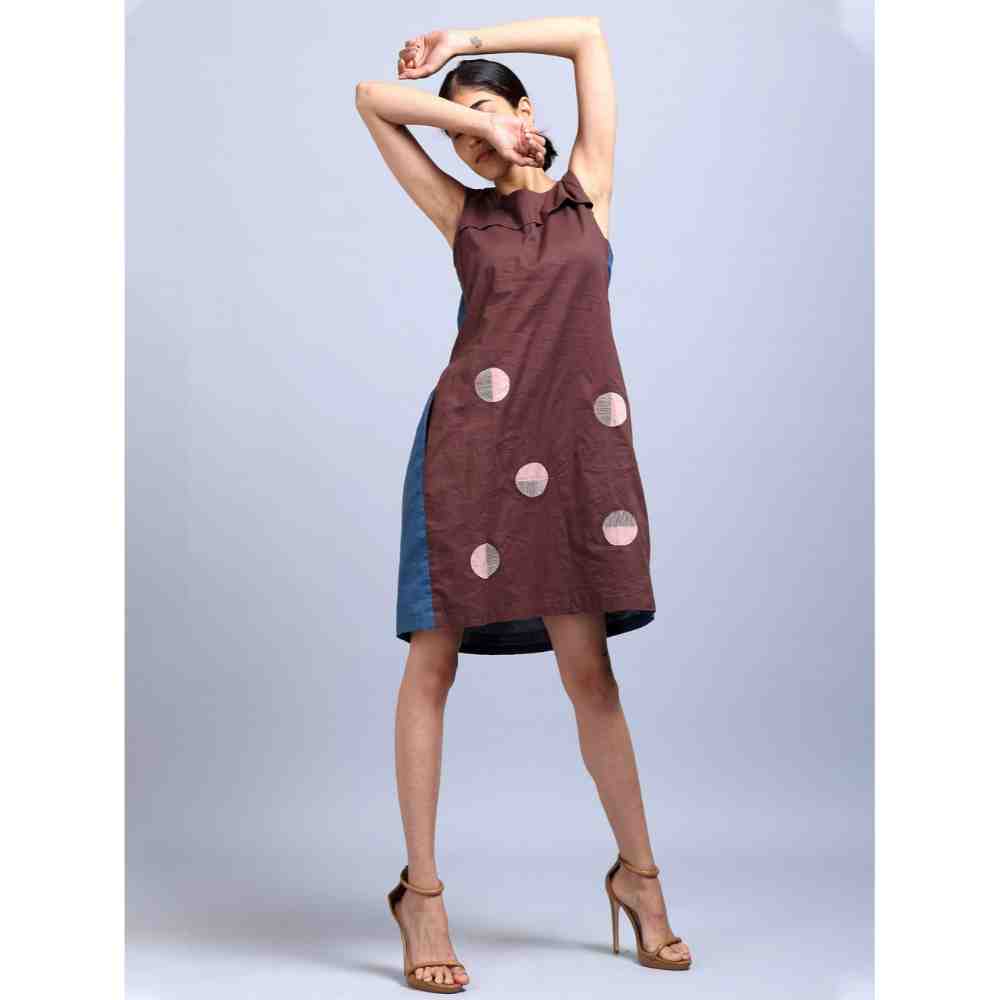 Doodlage Moon Pleat Dress
