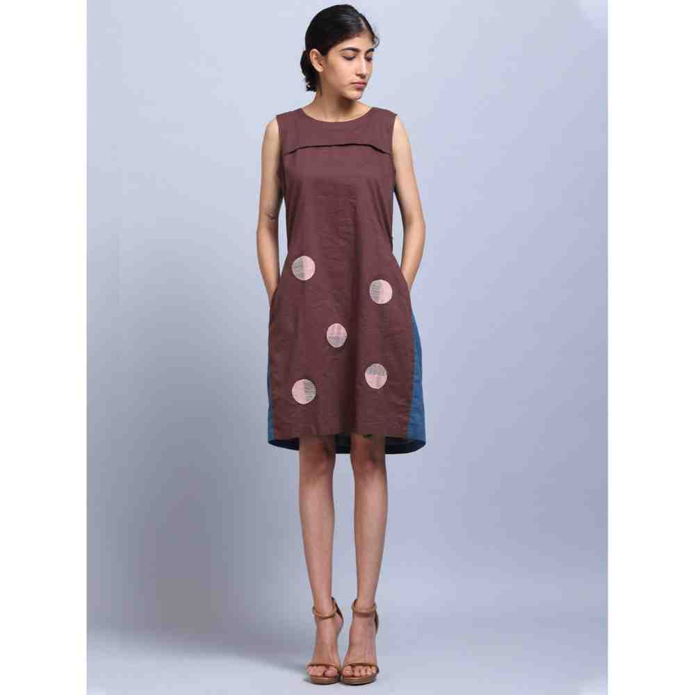 Doodlage Moon Pleat Dress