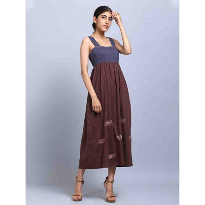 Doodlage Embroidery Bow Dress