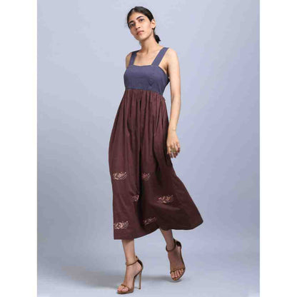 Doodlage Embroidery Bow Dress
